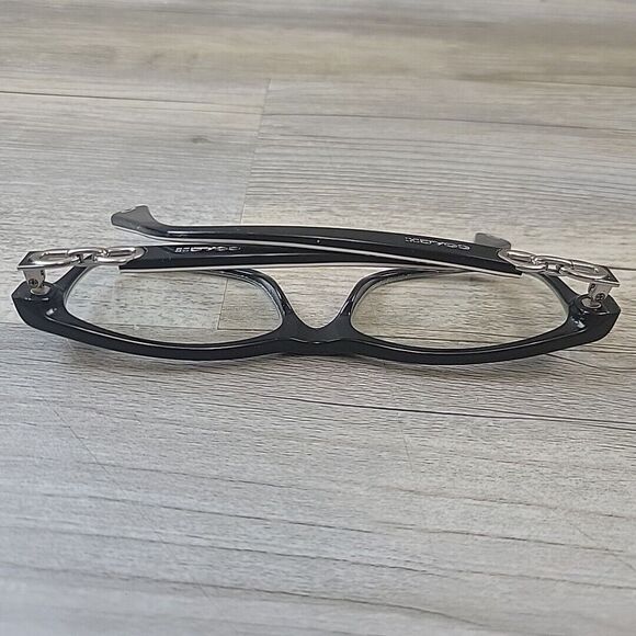 Coach HC 6052 5214 Fannie Black White Sig C‎ Eyeglasses FRAMES ONLY 52-16-135 - Picture 8 of 12